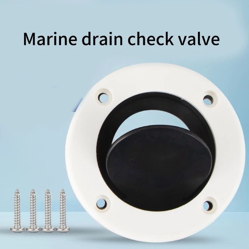 28GB Marine Boot Scupper Kleppen Aftapuitlaat Mount Plug Geschikt voor efficiënte waterafvoer en terugstroombeveiligingen