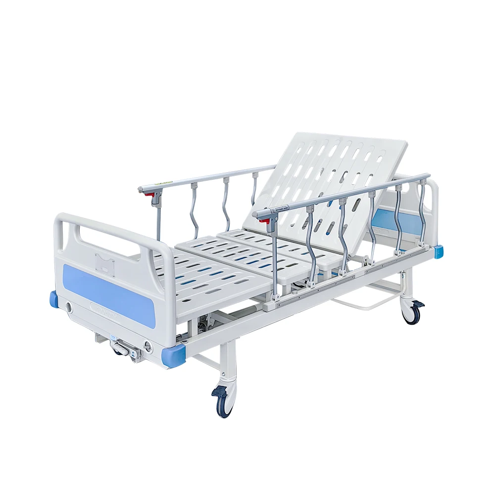 

HaoHan 037 Bestseller Good Price Hospital Furniture Manufacturers One Crank Manual Hospital Medical Smart Bed of Sick