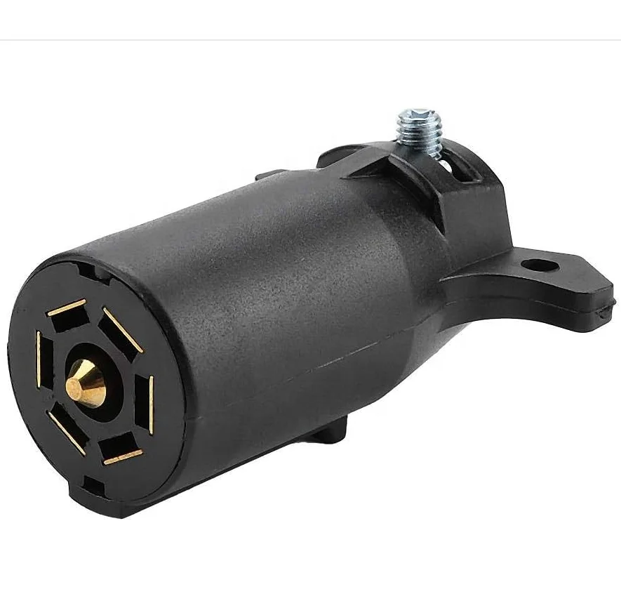 TAPLUG OEM 7pin مقبس مقطورة، الولايات المتحدة 6-24 فولت 7-Way RV شفرة مقبس الطاقة التوصيل مقطورة موصل ملحق ل 7-Pin RV والمقطورة