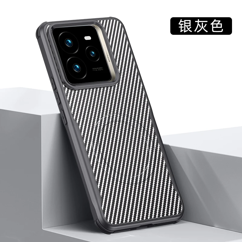 Skin Feel Case For Realme GT7 Pro Mini Magnetic Charging Fashion Kevlar Cover For Realme GT7 Pro Shockproof Bumper