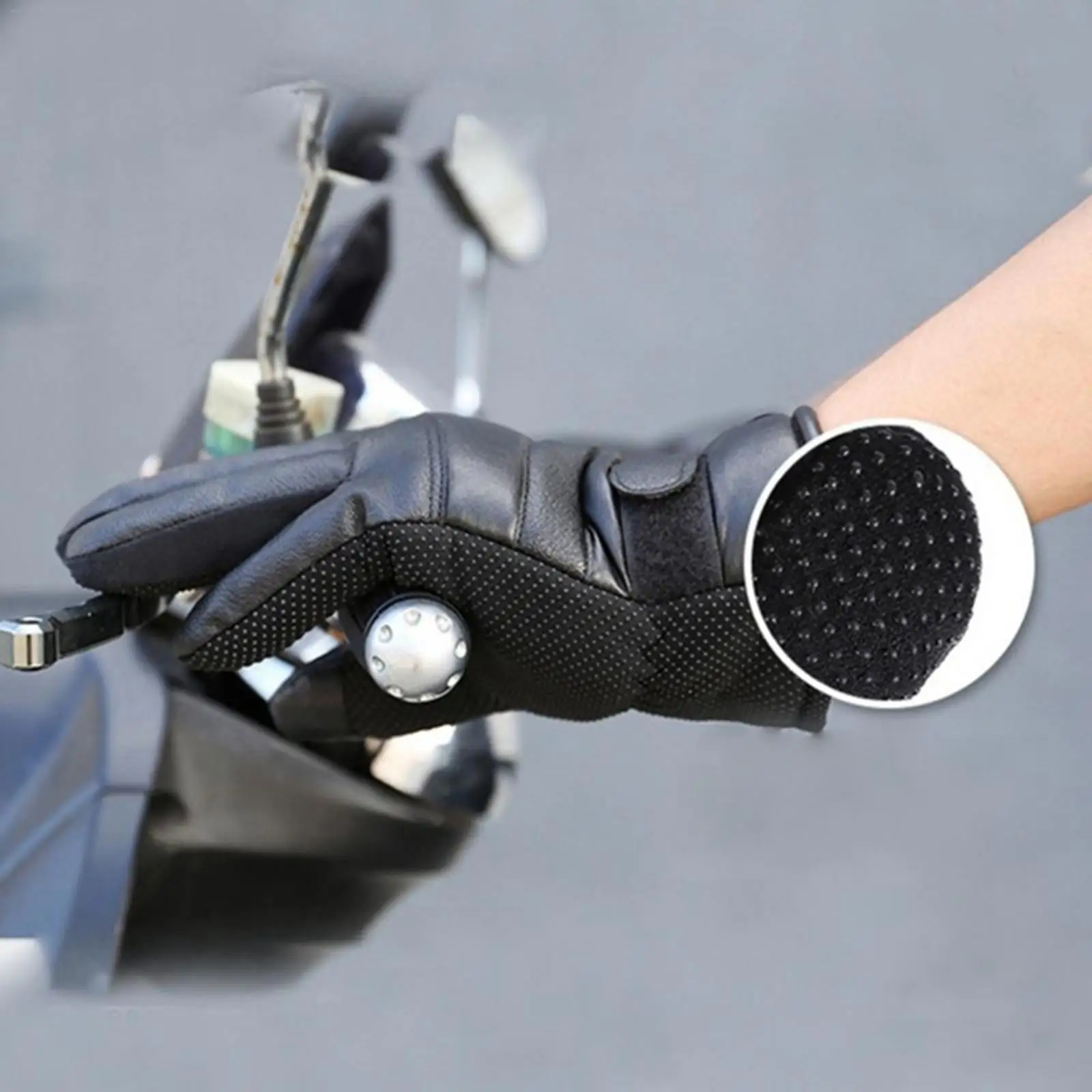 Thermal Heated Gloves USB Rechargeable for Winter Skiing Motorcycle Waterproof Touch Screen Electric Warm Gloves for Men Women
