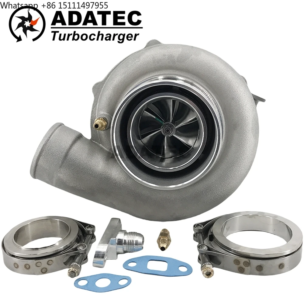 

Высокомощный керамический двойной шарикоподшипник GEN 2 62 мм PTE6266 PTE 6266 Комплекты турбин Dual Vband 0.82AR 800HP для Precision Turbo