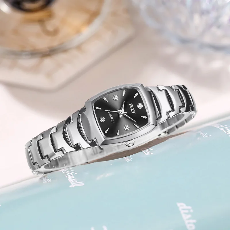 Stainless Steel Women Watch Simple Fashion Ladies Watches Quartz Elegant Luxury Rhinestone Female Wristwatch Gift Clock 2022