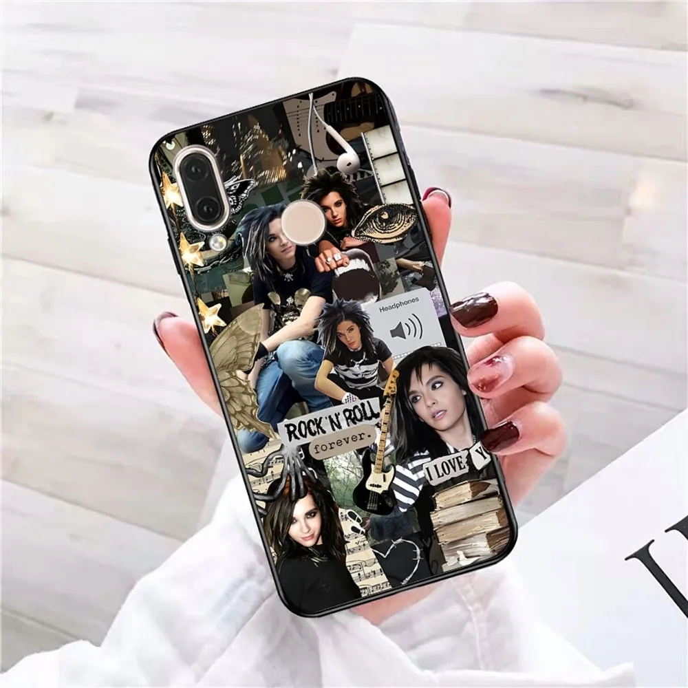 Singer Tom Bill Kaulitz Tokio Hotel iphone case For Redmi 5 6 7 8 9 10 plus pro 6 7 8 9 A GO K20 K30 K40 pro plus F3 Fundas