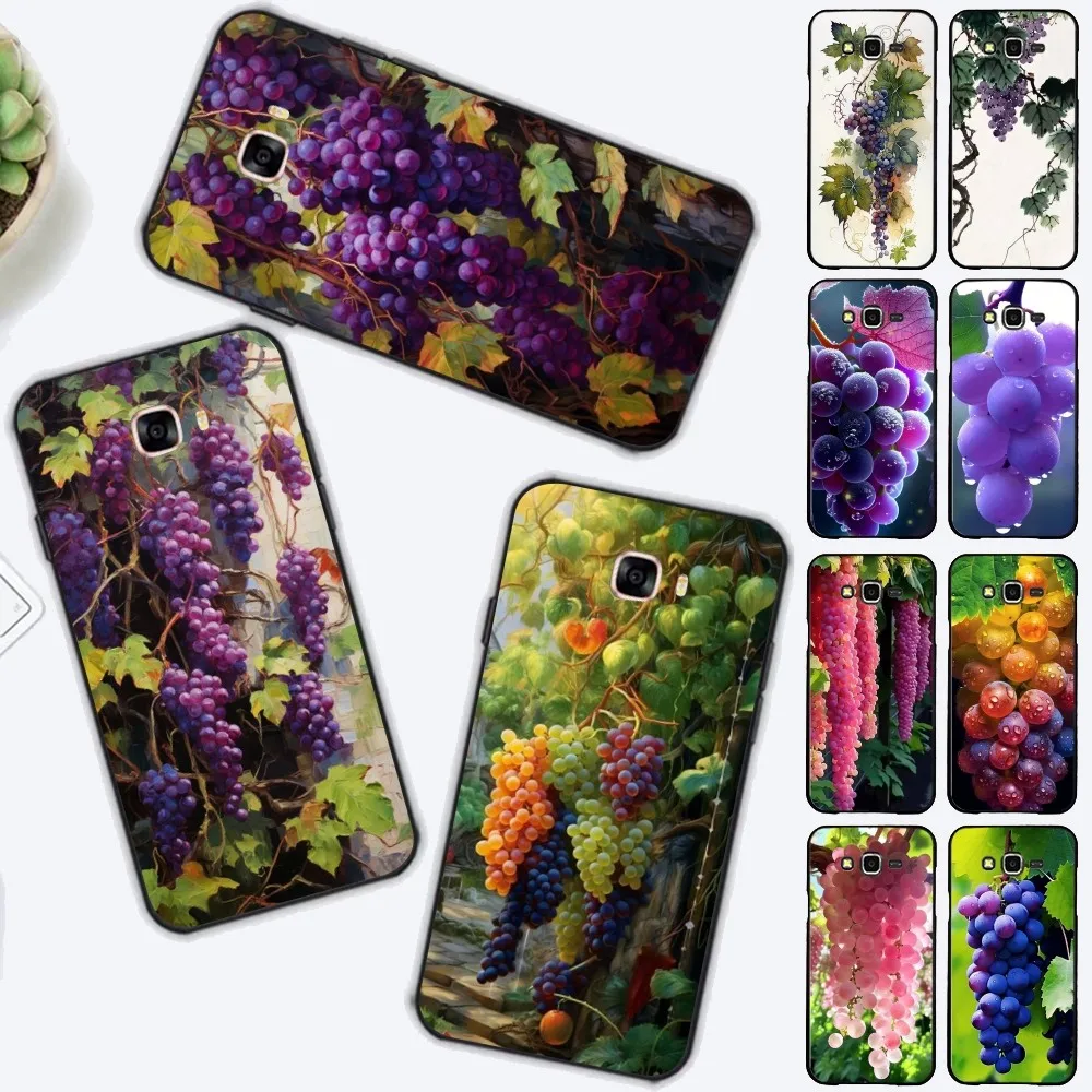 Fruit Grape Phone Case For Samsung J 7 plus 7core J7 neo J6 plus prime J6 J4 J5 Mobile Cover