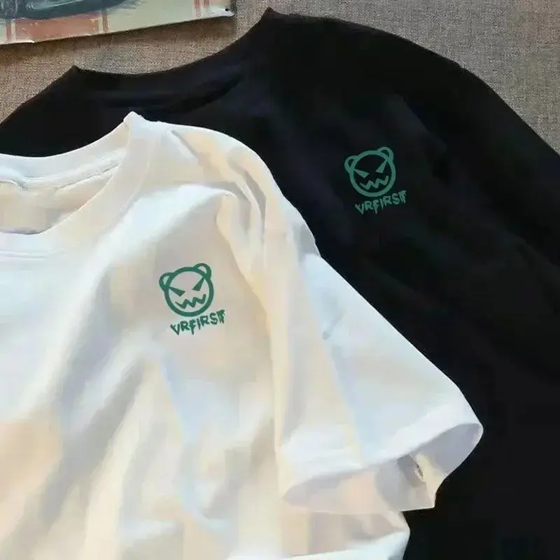 قميص نسائي صيفي مطبوع ort Sve قميص أمريكي كاجوال شبابي للنساء مقاس كبير متوفر بتصميم عصري