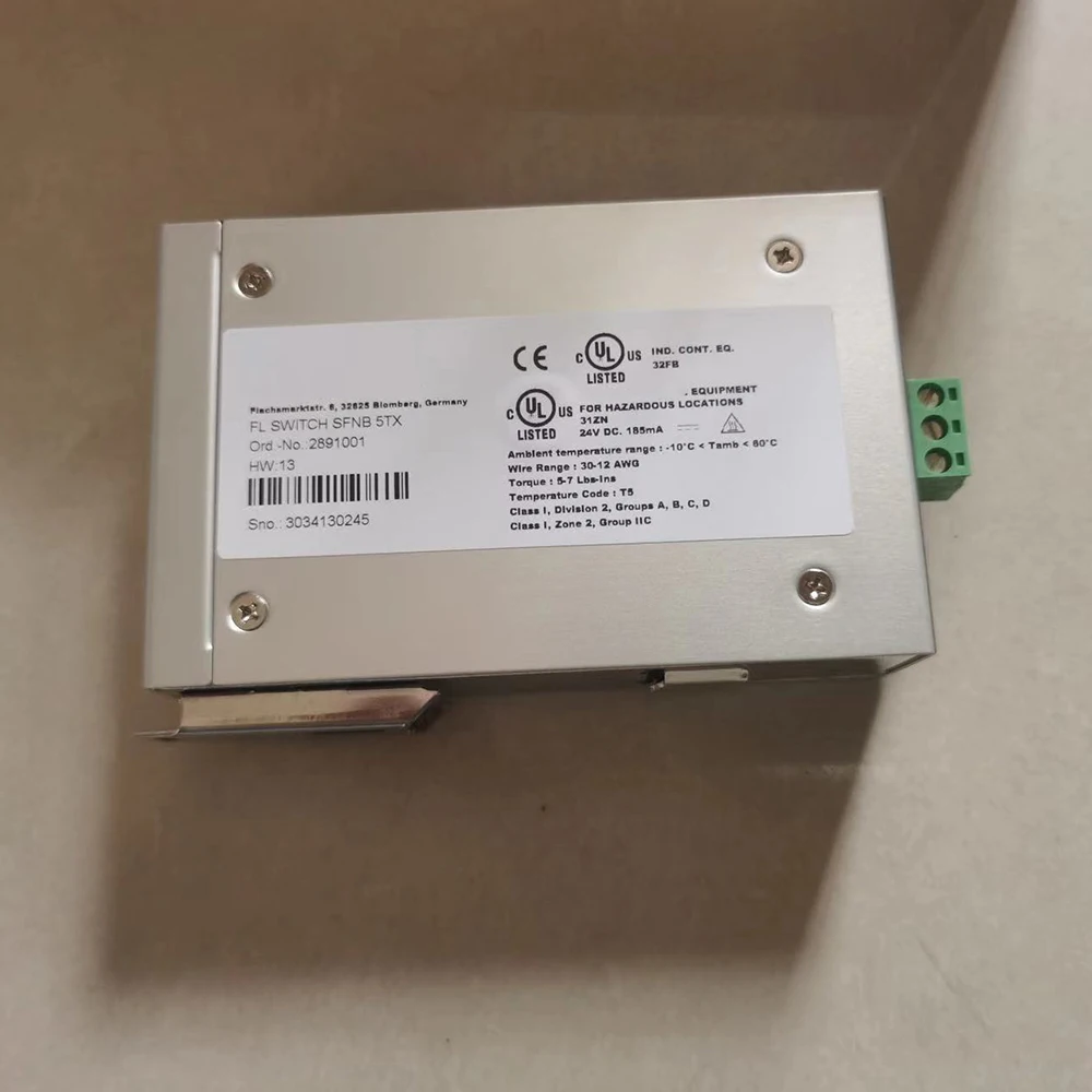 Per Phoenix Switch 5 porte RJ45 FL SWITCH SFNB 5TX- 2891001