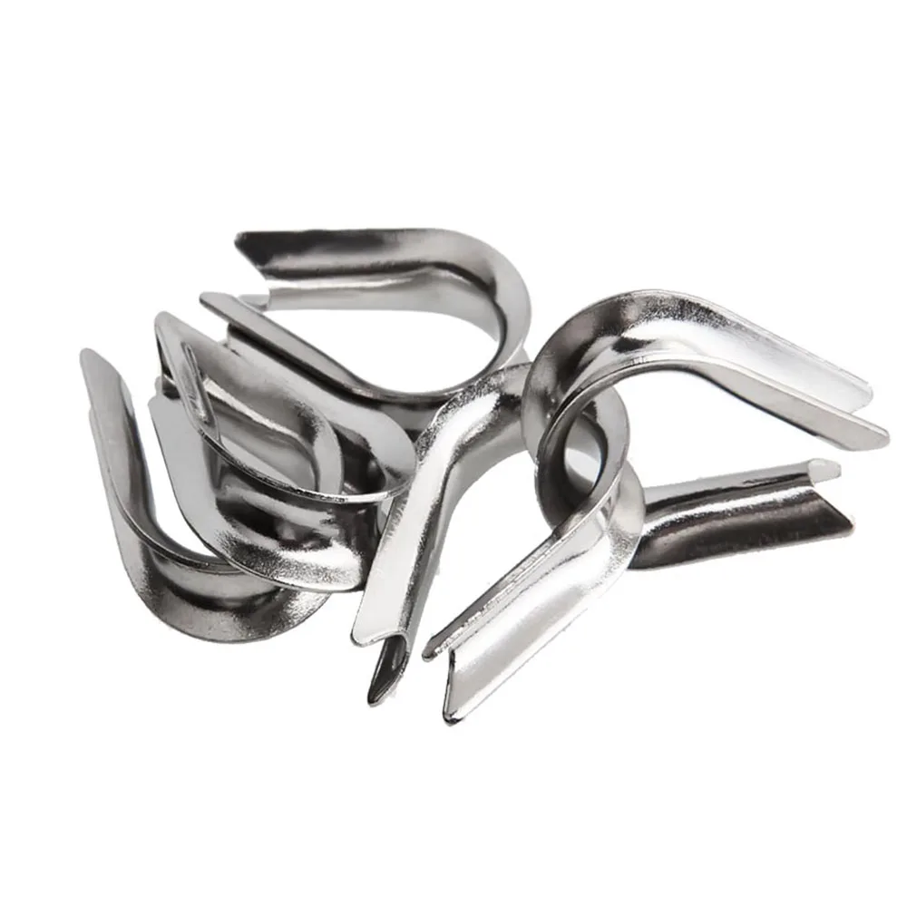Wire Rope Thimble 304 Stainless Steel Protection Ring Fasteners Cable Wire Rope Thimbles Rigging M2 M3 M4 M5 M6 M8 M10