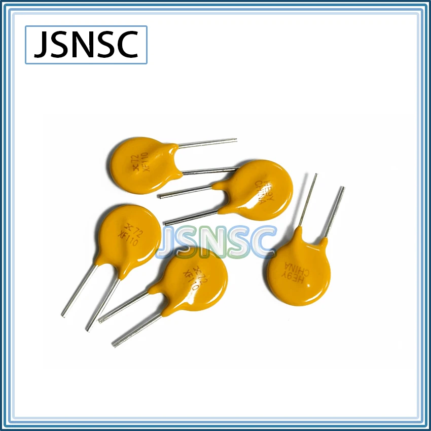 JSNSC fuse 500PCS RXEF160 RXEF185 RXEF200 XF160 XF185 XF200 72V 1.6A 1.85A 2A DIP Self-Recovery PPTC