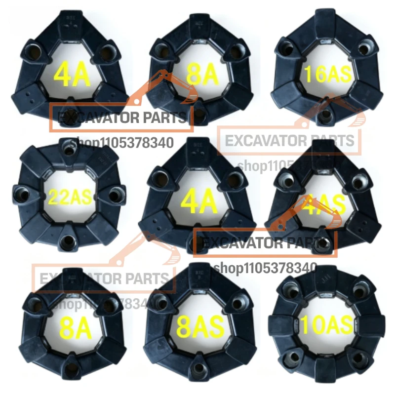 Гибкая резиновая муфта 4A 4AS 8A 8AS 16A 16AS 25A 25AS 28A 30A 30AS для Centaflex, Mikipulley, Lovejoy, экскаваторов