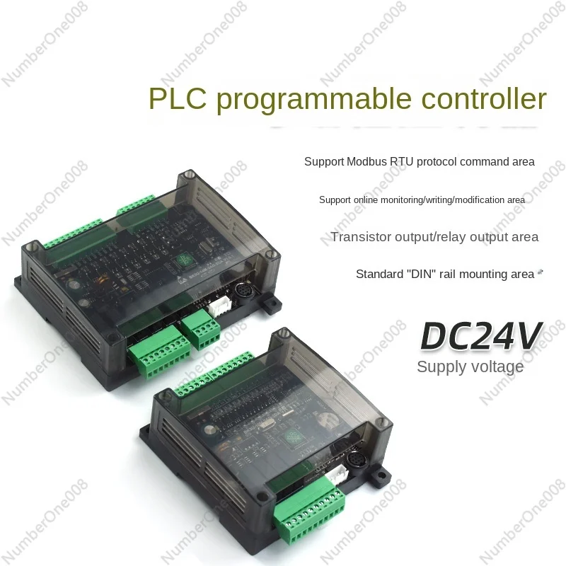 PLC Industrial Control Panel Domestic Fx3u Controller Temperature Measurement NTC Clock Analog 10MR/Mt