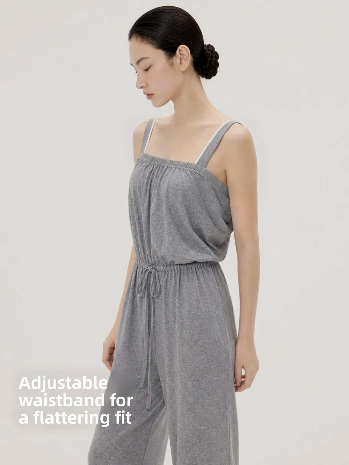 Dan's Girl Modern Ballet Training One-Piece Dance Pants High Waist Elastic Women's Straight Leg Trousers Elegant Quality