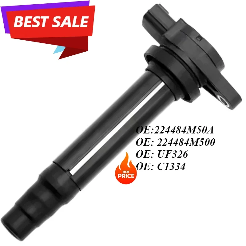 1PCS High Quality Ignition Coil 224484M500 224484M50A 0986AG0510 UF326