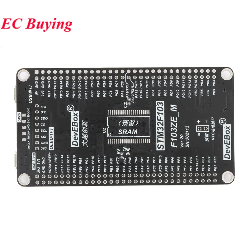 STM32F103ZET6 STM32F103VET6 Mini STM32F103 STM32 F103ZE 103VE ARM Jednoukładowy system edukacyjny Płytka rozwojowa Moduł demonstracyjny — zdjęcie 6