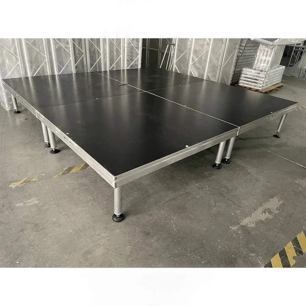 

Aluminum Alloy Outdoor Activities Concert Stage Platform Mobile Customizable Truss Stage