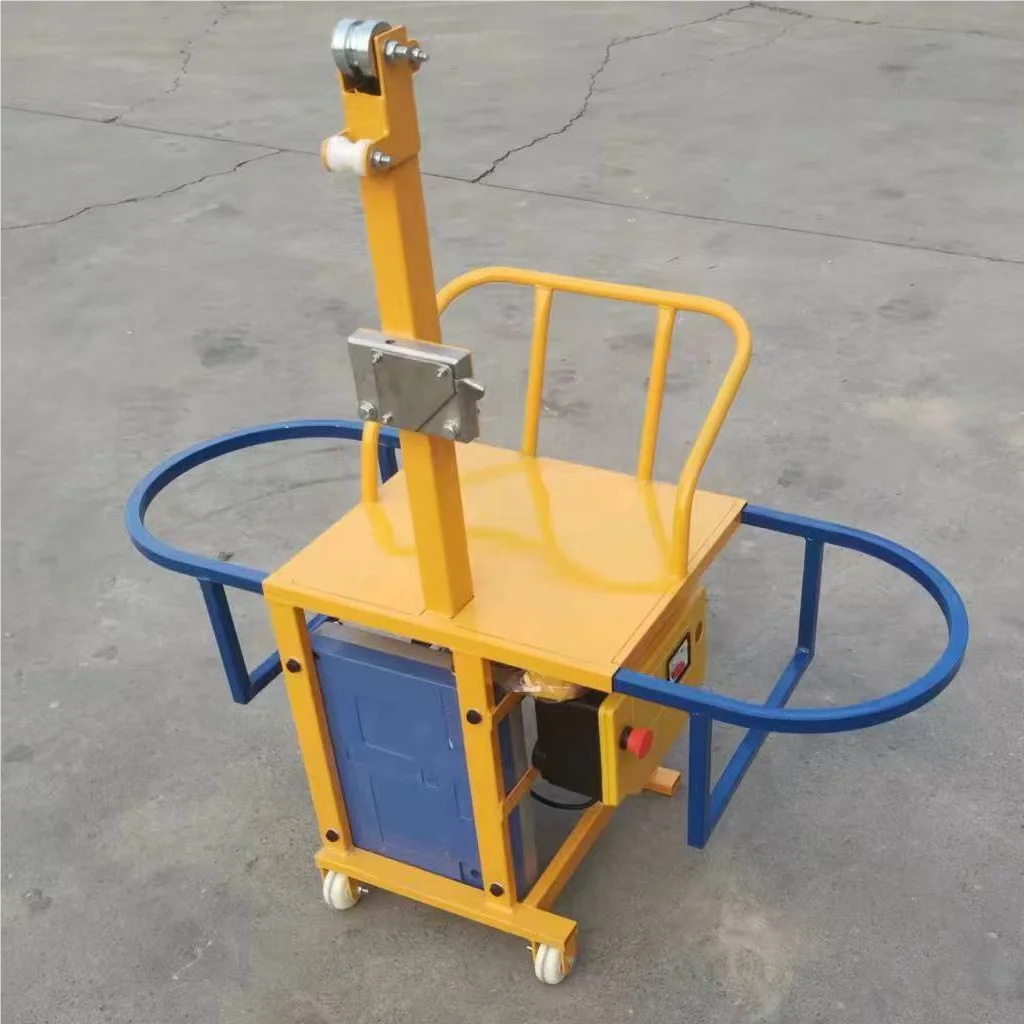 

Электрическая подвесная корзина для работы на открытом воздухе на одного человека, подъемная платформа для высоты 220 В