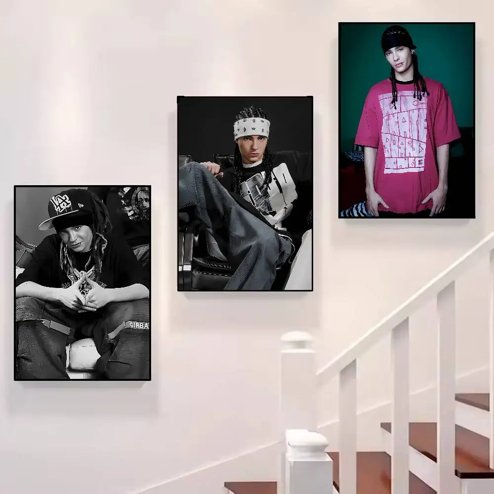 T-Tom Kaulitz Wall Art Print Poster Japanese Art Exhibition Decorative Painting Modern Home Decor Gift Unframed