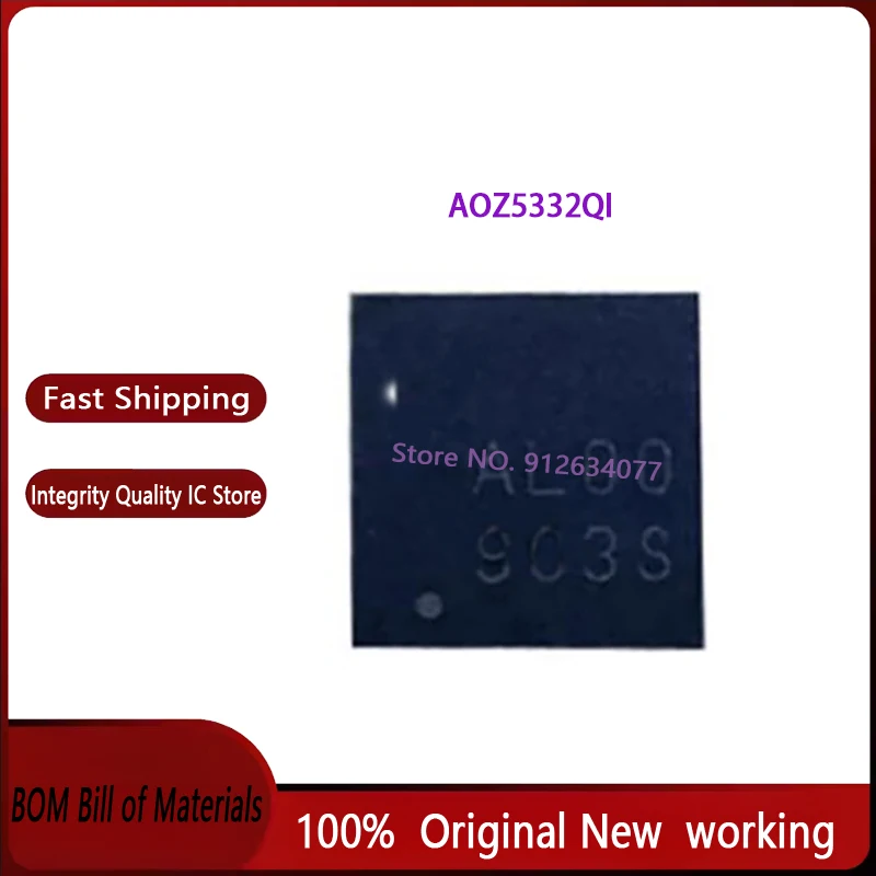 (10-100piece)AOZ5332 AOZ5332QI AL00 ALOO QFN IC Chipset New Original