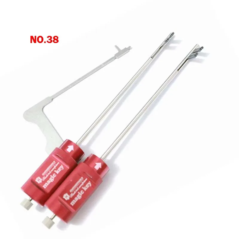 

Haoshi s Magic Key NO.38 Gerutti+6+ Cerutti +6+ Master Key Safety Box Strongbox Opener smith s