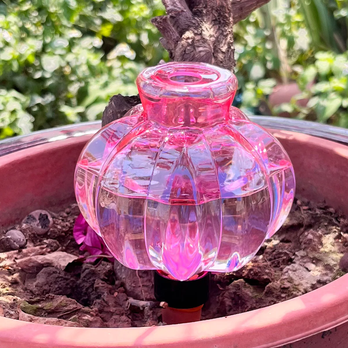 

2pcs Self Watering Drip Irrigation Plastic Plant Waterer Automatic Self Watering Drip Irrigation for Home