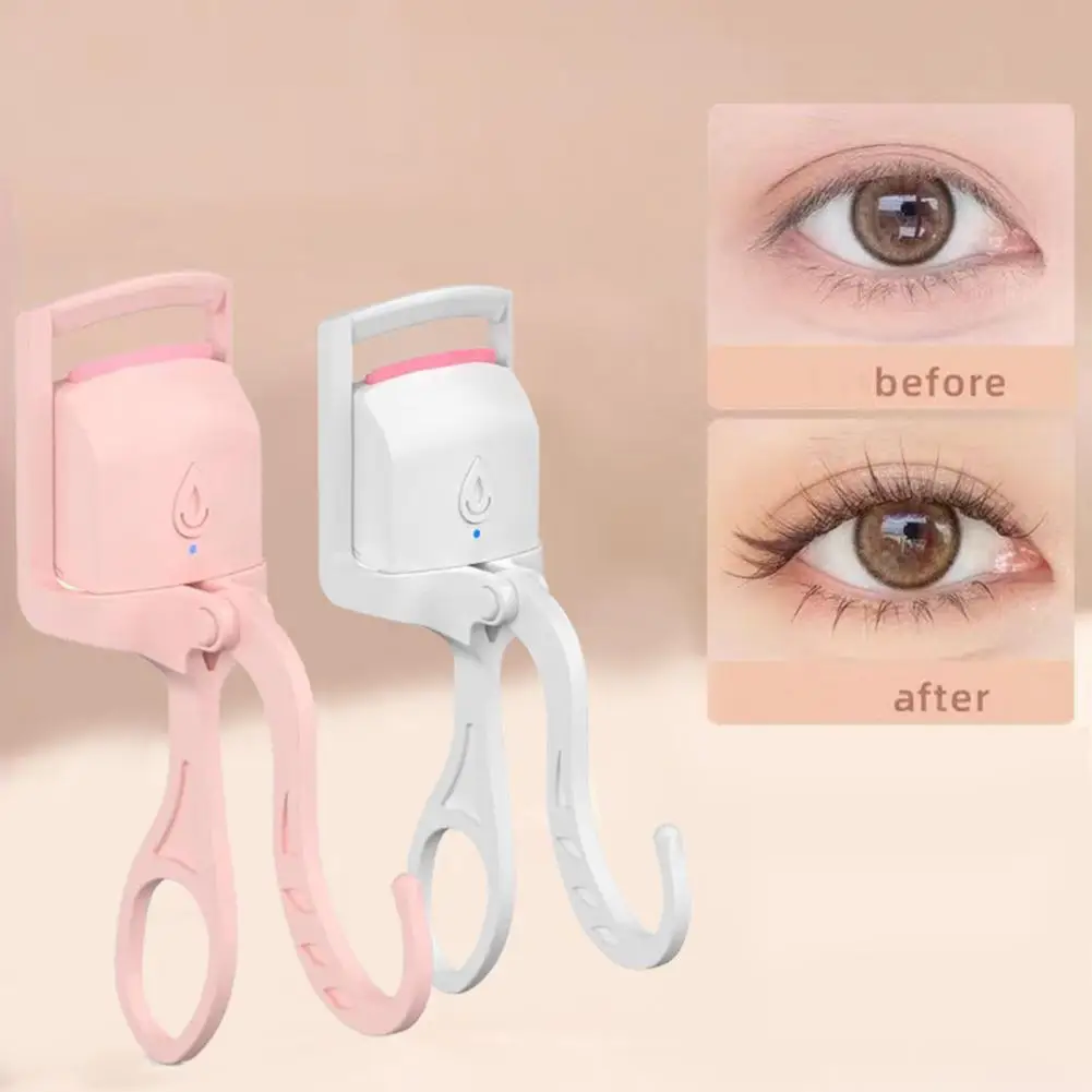 Electric Eyelash Curler Portable Usb-powered Electric Eyelash Curler Quick Heating Tool for Women Girls Ideal Makeup Supplies