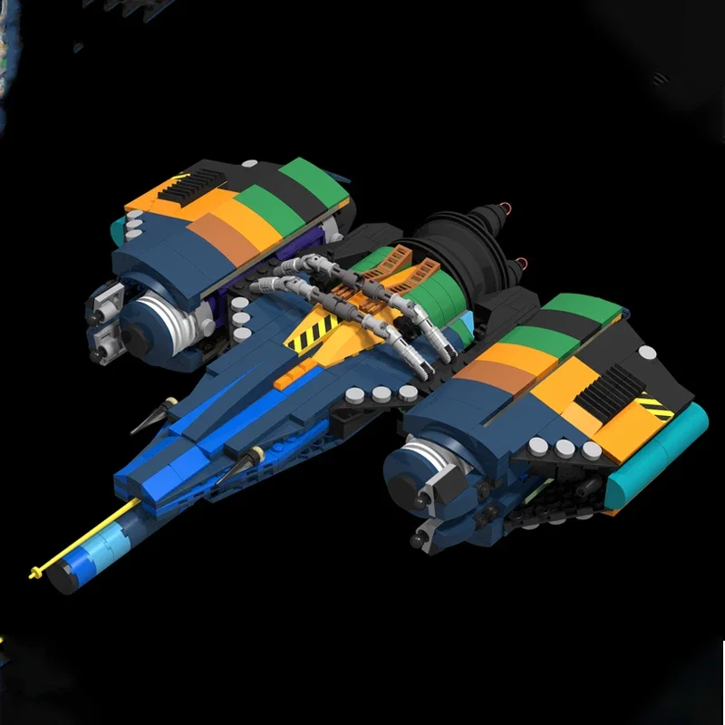 

Набор строительных блоков MOC Destiny Arcadia Class Jumpship, 755 деталей, развивающий конструктор, подарок на Рождество, сувенир для вечеринки, вариант для подарочного пакета