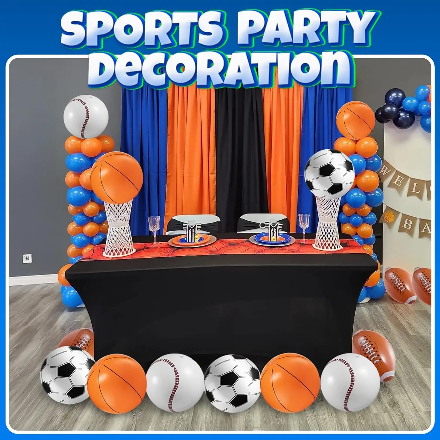 Inflatable Beach Ball Football Baseball Rugby Basketball Swimming Pool Toy Balloon Summer Sports Gift for Kids view 4