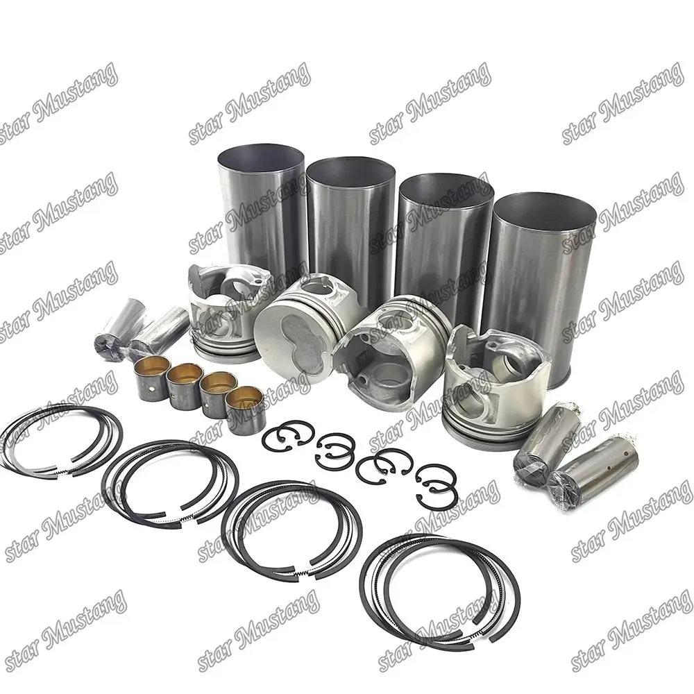 4JG2 Cylinder Liner Piston Kit 8-97176-699-0 8-97073-647-1 8-97147984-0 For Isuzu Engine Overhaul Repair Parts Kit