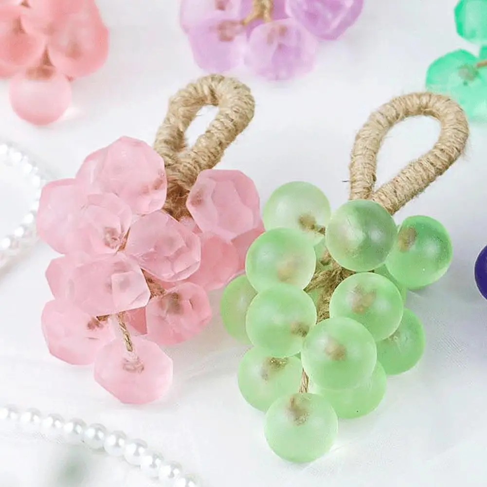 

Мыло для ванны в форме винограда, прозрачный кристалл, фруктовый аромат, батончик ручной работы для ухода за телом, упакованное в праздничной подарочной упаковке