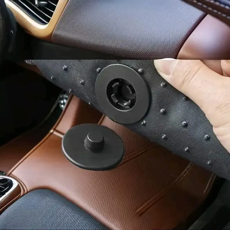 Universal Car Floor Mat Buckle Clips Fixing Clasp Double Layer Foot Mat Fastener Carpet Clip Buckle Fixer Sleeve Car Accessories