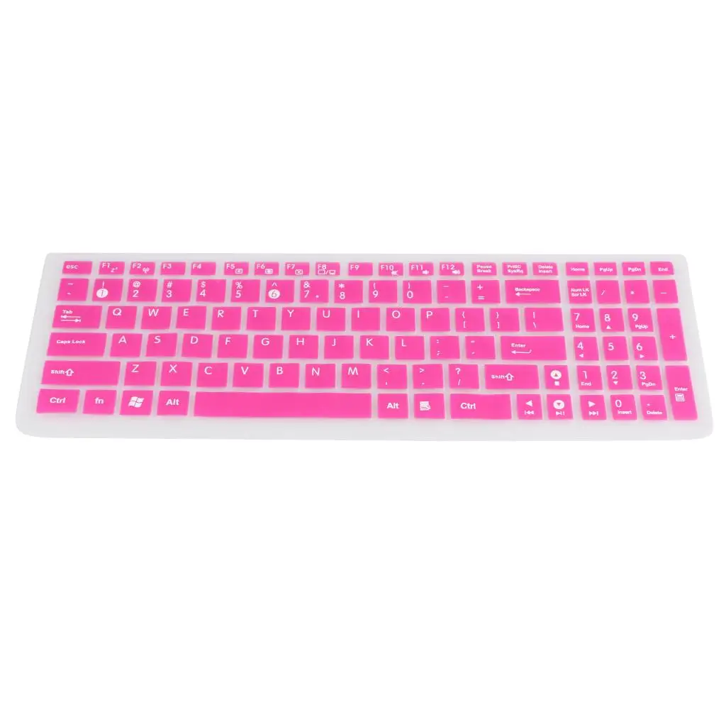 Ultra Thin Silicone Keyboard Cover Protective Skin for Desktop Computer Water Resistant Dust Guard