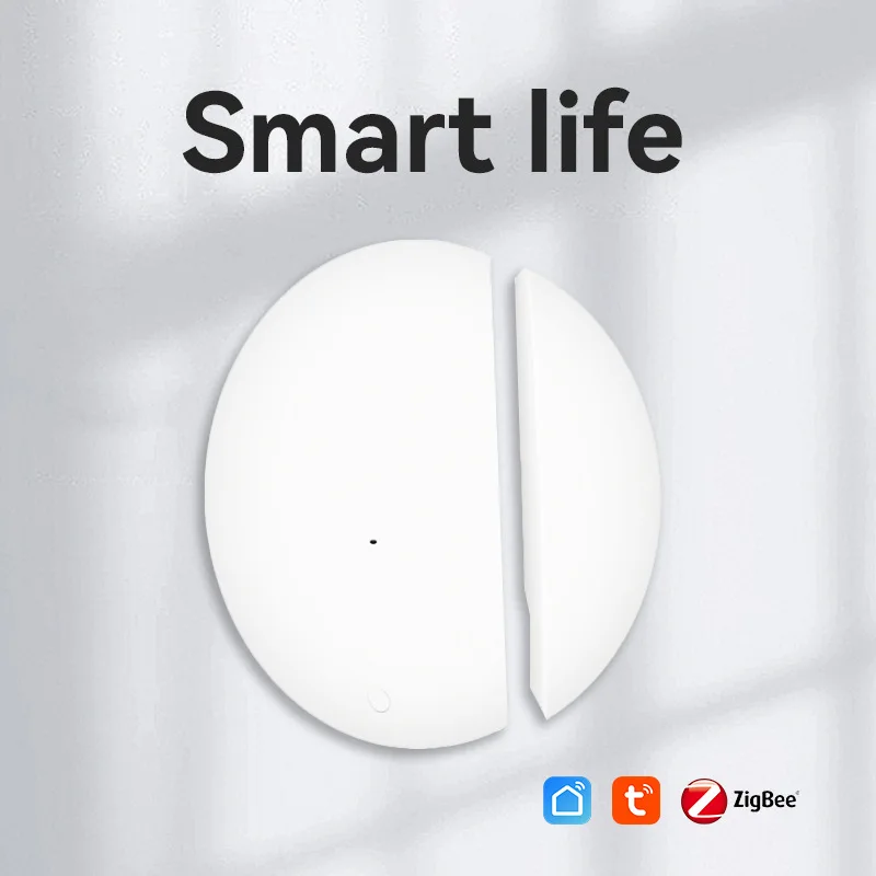 

wifi wireless door magnetic alarm smart home door and window switch zigbee sensor automation scene linkage