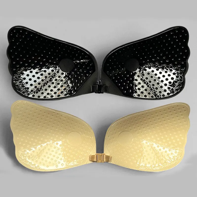 

Women Seamless Invisible Silicone Bra Chest Bust Breast Patch Stickers Pasties Petals Paste Cover