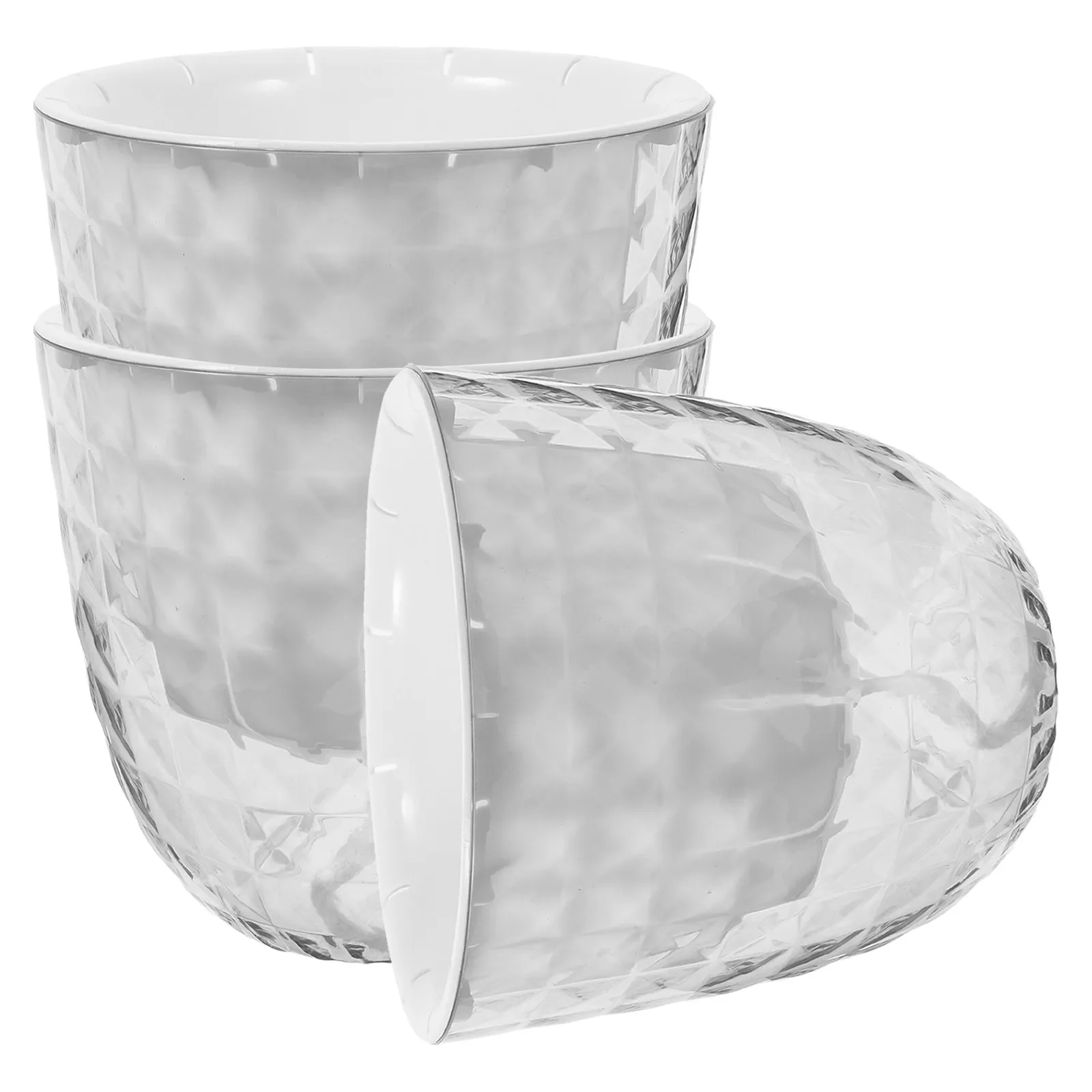 

3Pcs Clear Self Watering Planters Indoor Hydroponic Pots Large Transparent Reservoir Flowerpots for Spider Pothos Money Plants