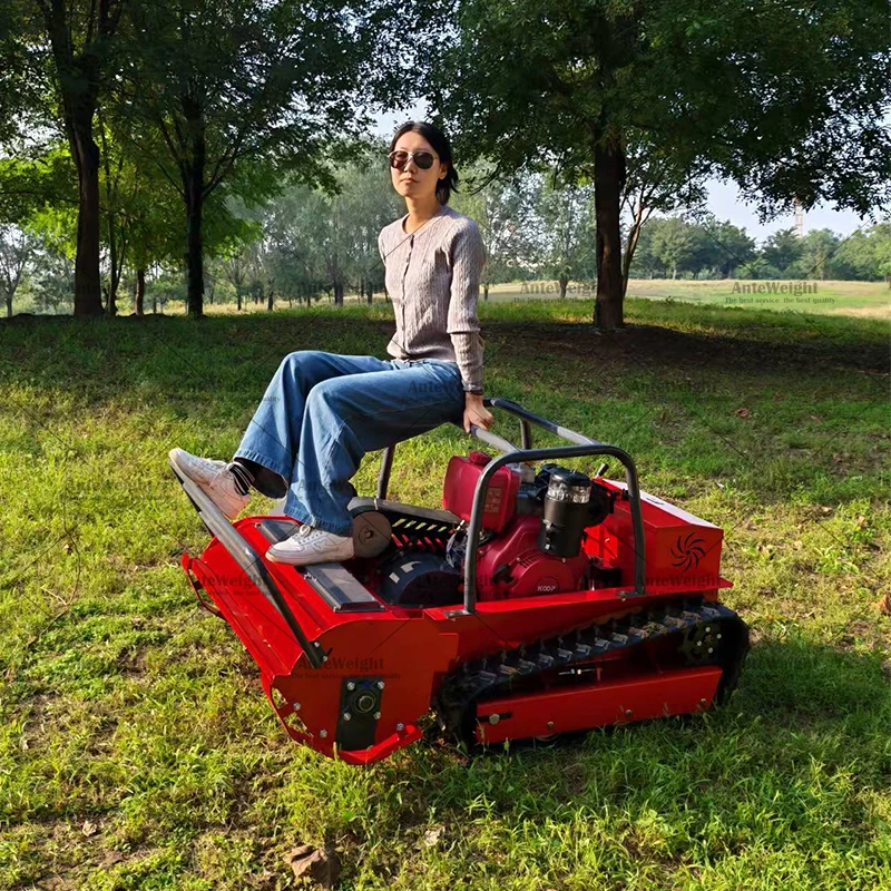 Industrial 4-Stroke Petrol Lawn Mower High Torque Steel Chassis Self Propelled Telescopic Handle Anti-Slip Single Cylinder 531cc