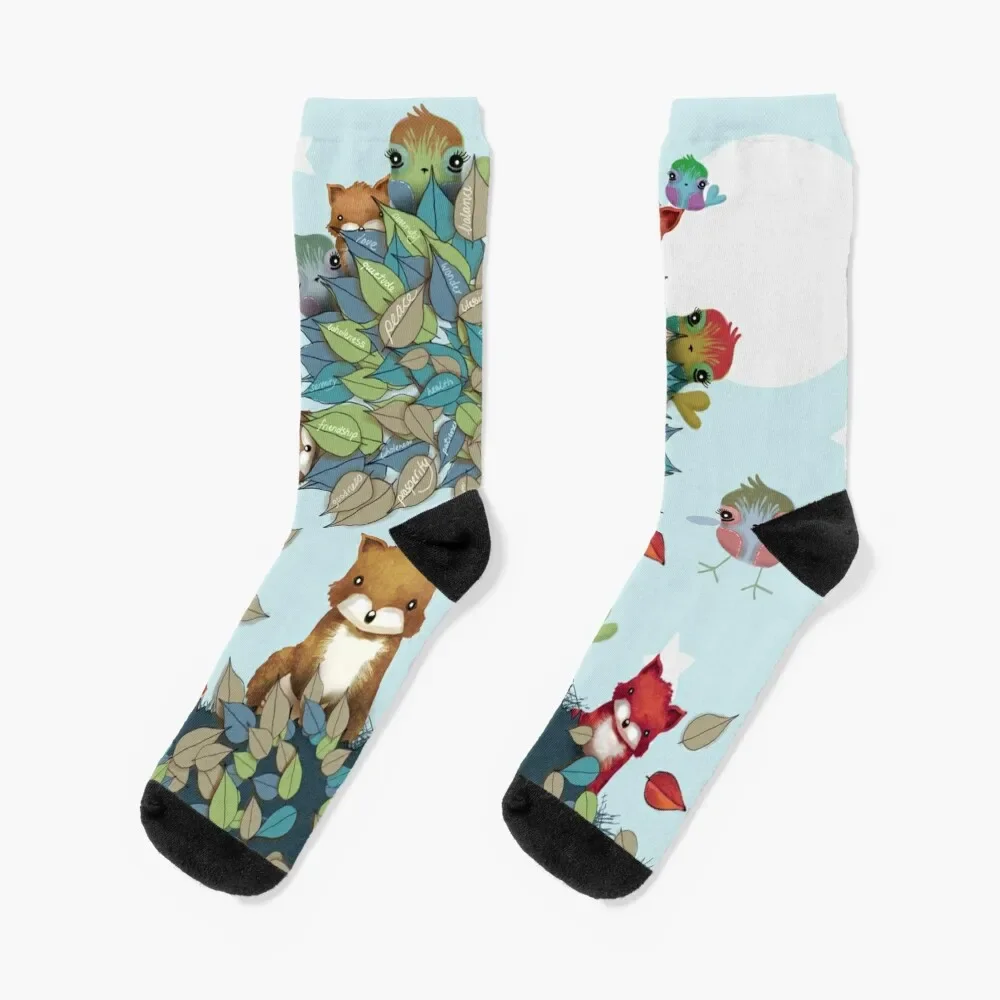 The Friendship Tree Socks loose luxe Male Socks Women's