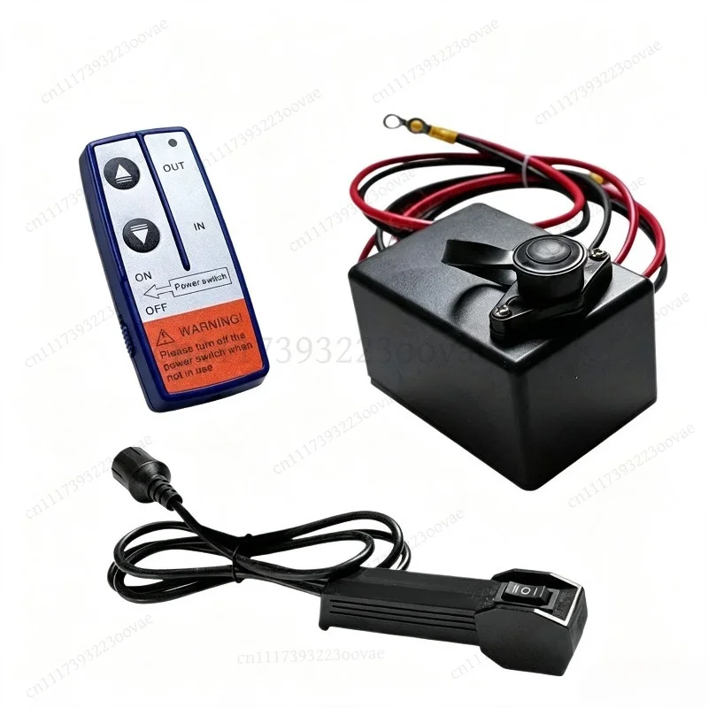Df Electric Winch Wireless Remote Control, 12V 24V Vehicle Crane Handheld Switch