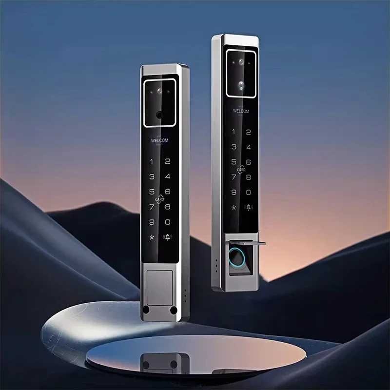 YyhcYyhcHigh Quality Tuya Smart Door Lock With High Definition Camera Ip68 Waterproof Fingerprint Unlock Smart Lock Door