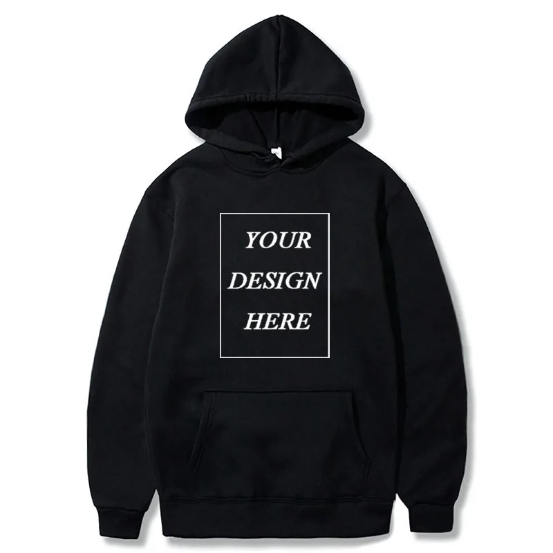 Custom Hoodies Toevoegen Uw Tekst Sweatshirt Aangepaste Lange Mouw Zachte Fleece Tops Hoody Voor Mannen Vrouwen