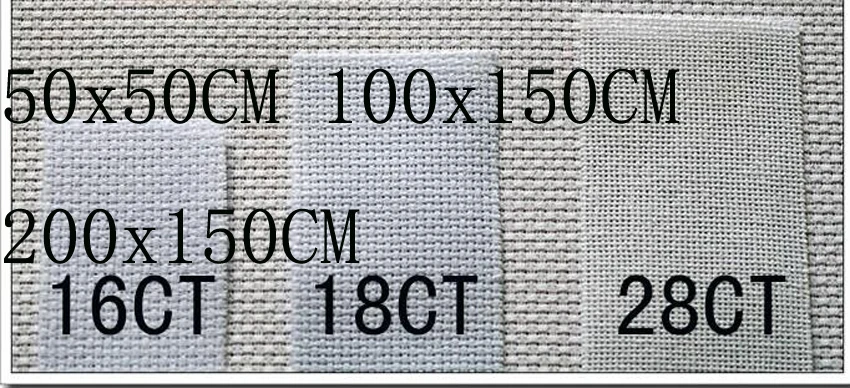 

Top Quality 28ST 28CT cross stitch canvas cloth white color any size, embroider canvas BO