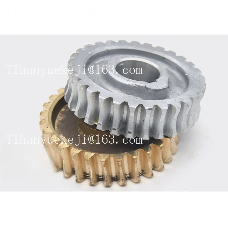 Lawn mower gearbox gear copper gear aluminum gear universal weeding wheel accessories worm gear parts 4 stroke