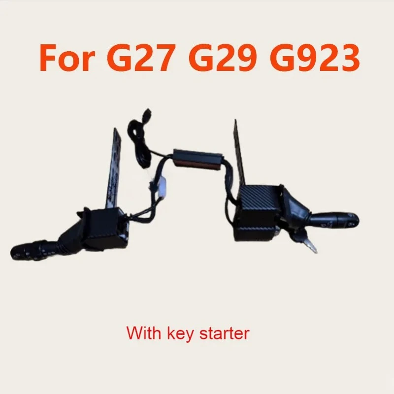 Key Start Turn Signal Wiper Retrofit Kit | For Logitech G29 G27 G923  Truck Sim Steering Wheel