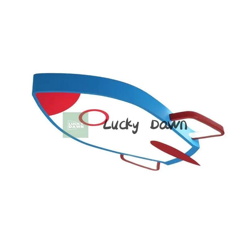 

IN STOCK 2025 HOT SELL Children's Room Ceiling Light, Cartoon Rocket Planet Bedroom Light, Aircraft Skateboard Creative Lighting