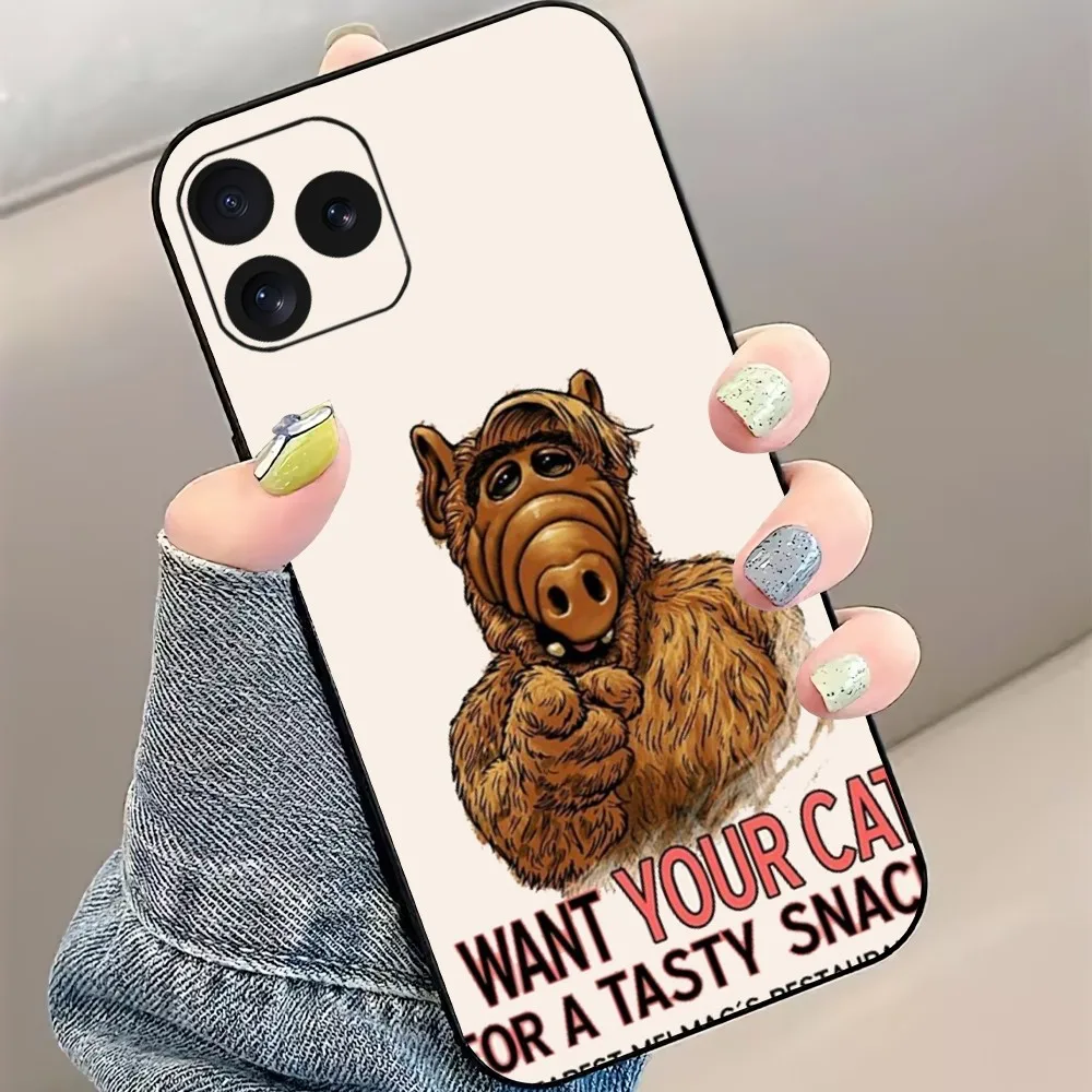 TV Series Alf Phone Case For iPhone 8 11 12 13 Pro 14 15 Mini X XR XS max Plus Shell