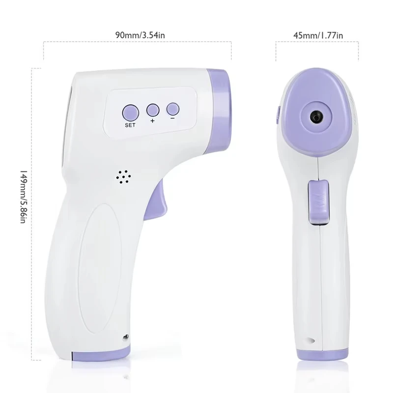 New Digital Thermometer Household Temperature Measurement Medical Non-contact Infrared Laser  Temperature Gun Tester-50-500