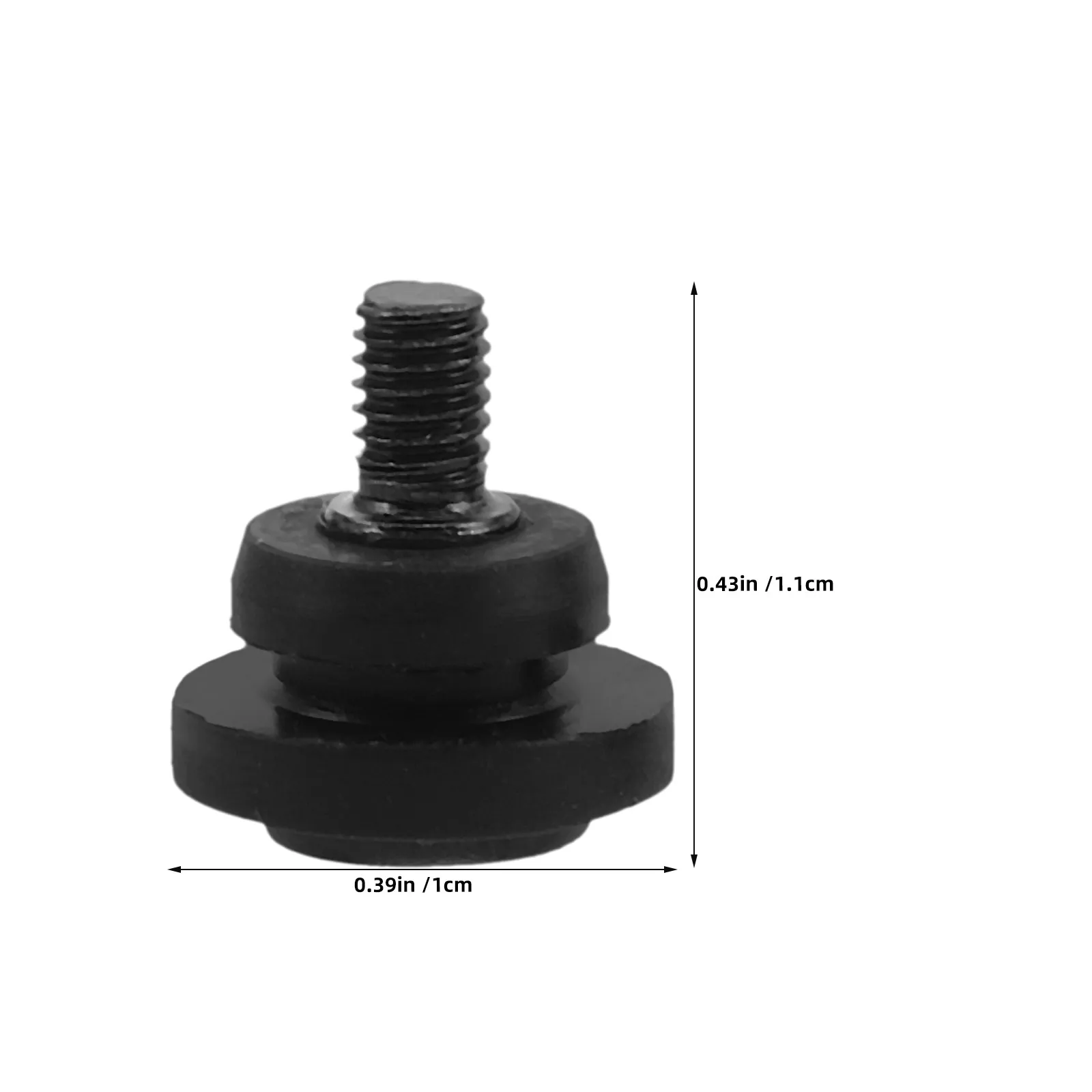 100Pcs Hard Disk Drive Mounting Screws Rubber Anti Vibration Washers Shock Absorbing SSD Hardware Installation
