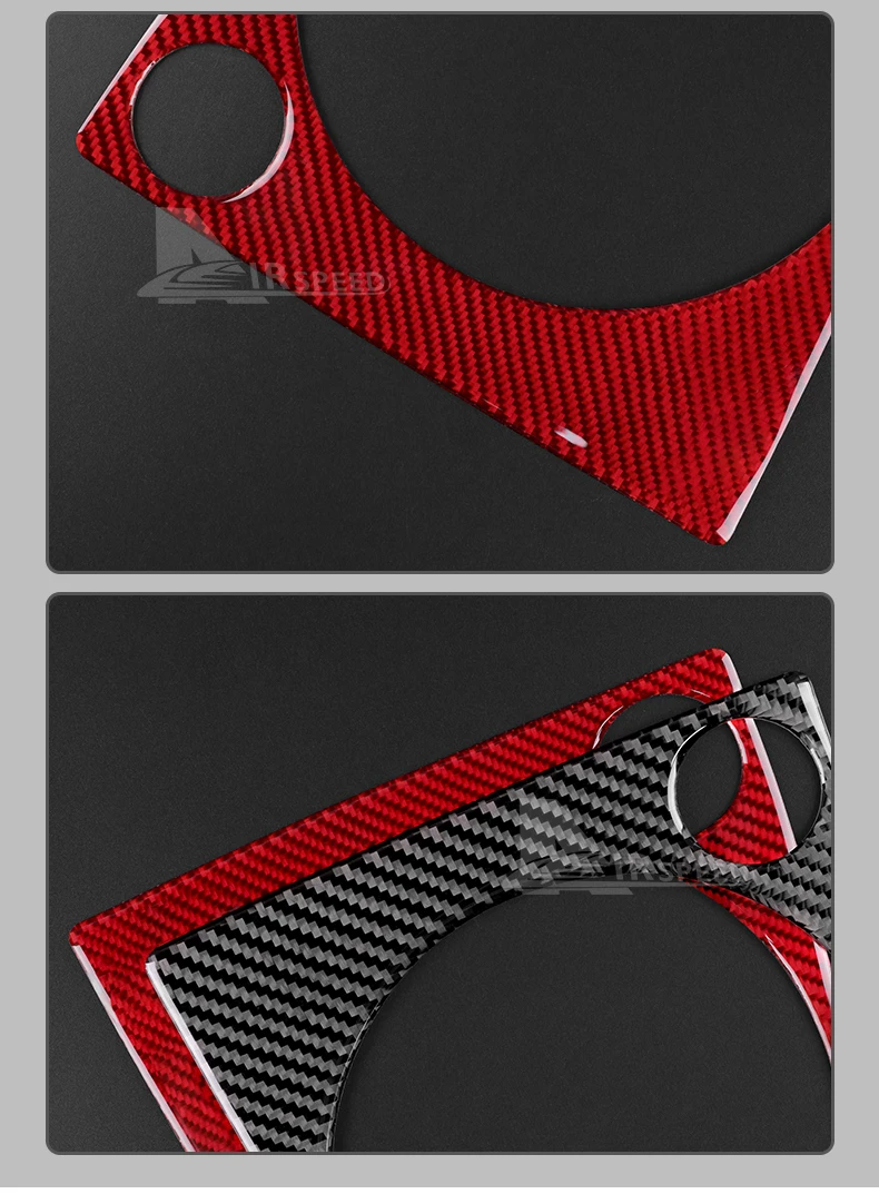 Real Soft Carbon Fiber Für Volkswagen Beetle 2012 2013 2014 2015 2016 2017 2018 2019 Auto Getriebe Shift Panel Aufkleber Zubehör – Detail 8