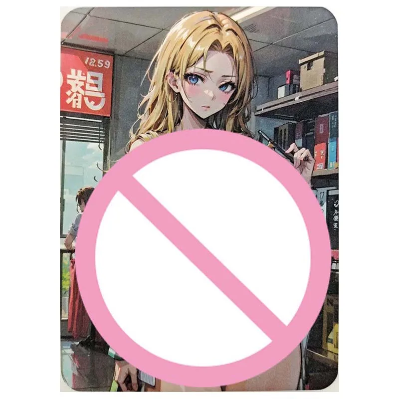 애니메이션 여신 이야기 희귀 A6 수집용 카드 케칭 가뉴 안드로이드 18 렘 브로냐 실버 울프 야마토 장난감 소년 생일 선물