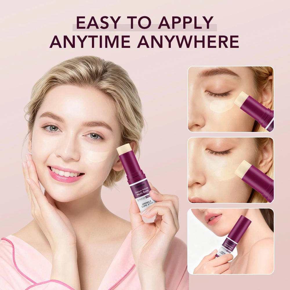 Multi-functional Anti-wrinkle Cream Stick Firming Moisturizing Cream Anti-wrinkle Multi-effect Moisturizing Lip Balm Skincare