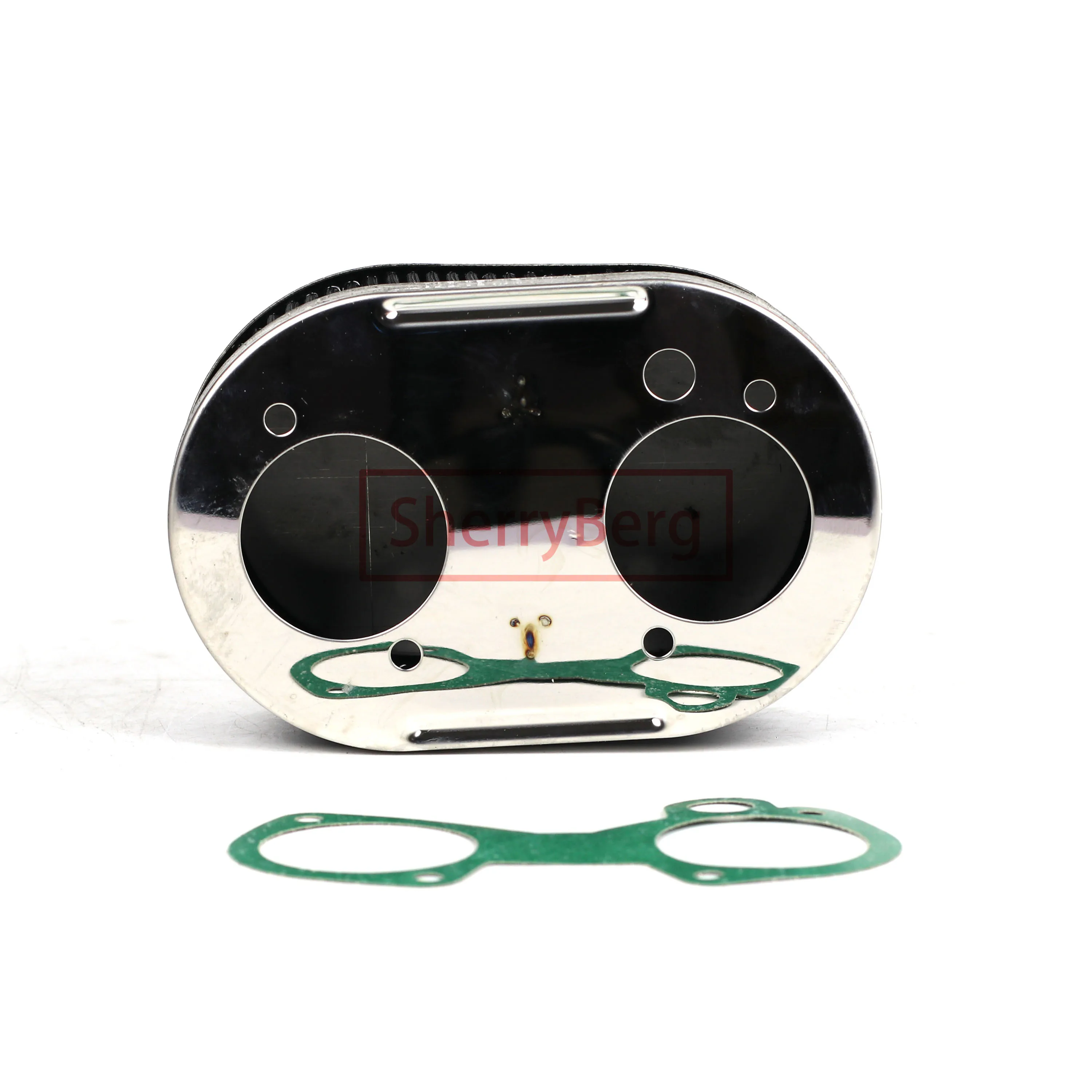 

SherryBerg EMPI AIR FILTER Air Cleaner for Dellorto DHLA Weber FAJS DCOE Stainless Air Filter 65mm deep AFDCOE63 carb air filter